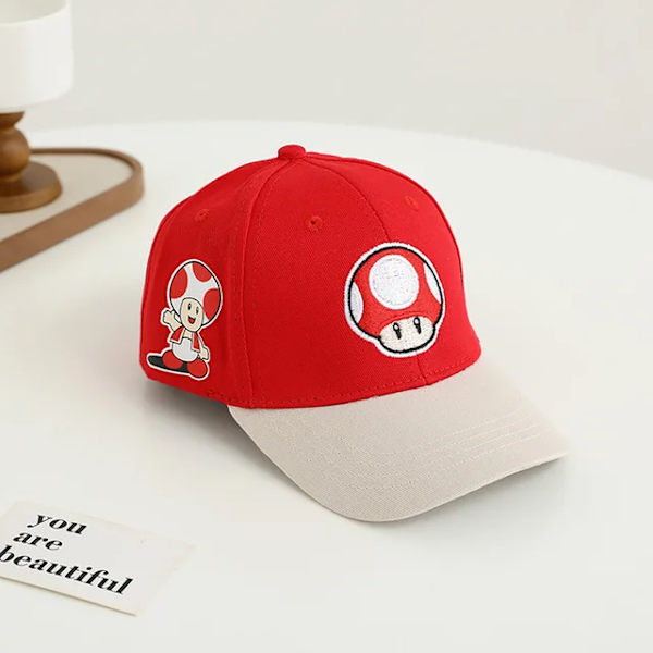 Doitbest 2024 Barn Baseball Cap Sommar Hip Hop Mario Tecknad Höst Barn Sol Hattar Pojkar Flickor Kepsar Snapback Gorras Peaked Hat style 8 2 to 7 years old