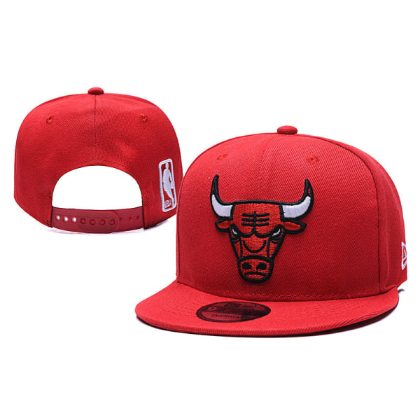 Nba Hat Chicago Bulls Broderad Keps Basketkeps - Stil 4