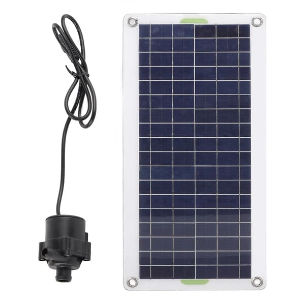 Solar vattenpump kit 30W polysilikon solpanel fontän pump kit för soldrivna fontän damm Hydroponics trädgårdar null none