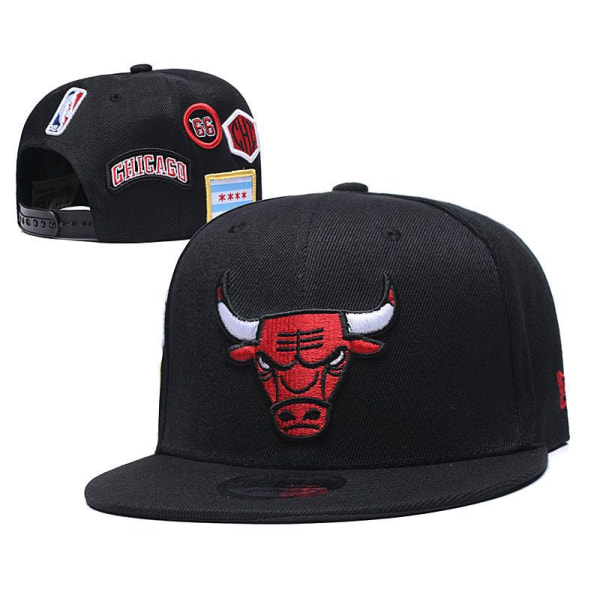 Nba Hat Chicago Bulls Broderad Keps Basketkeps - Stil 6