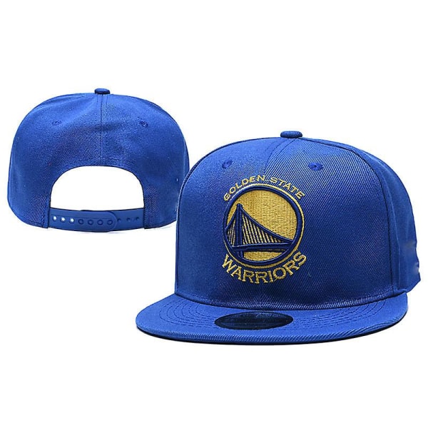 Nba Golden State Warriors Hat Basketkeps Peaked Cap Blå