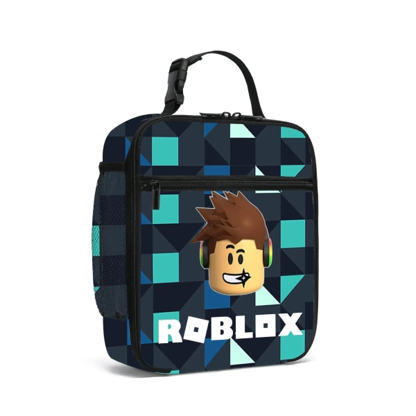 Det nya ROBLOX-spelet Perifer tvådimensionell lunchpåse Grund- och gymnasiebarn Animation Ice Bag Box Lunchpåse B