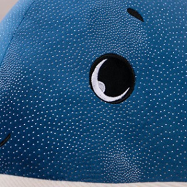 Kawaii Whales plyschleksaker Supermjuk bomull Miljövänlig plyschleksak för baby plyschleksak Blue 50cm