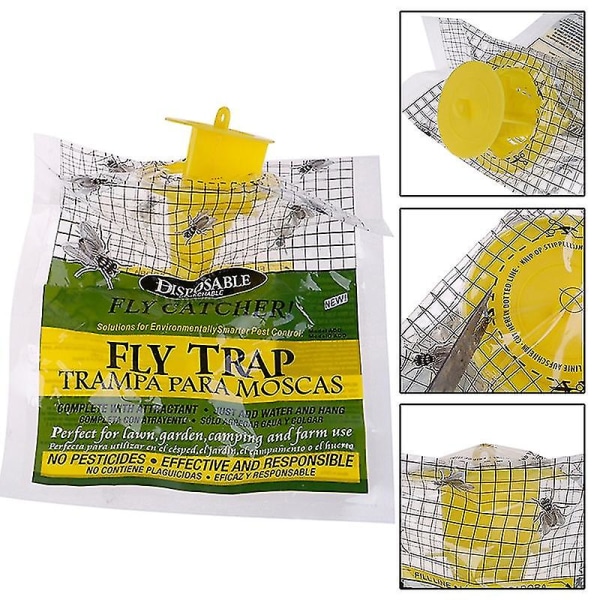 6st Hängande Flytrap Engångs Flytrap-väska null none