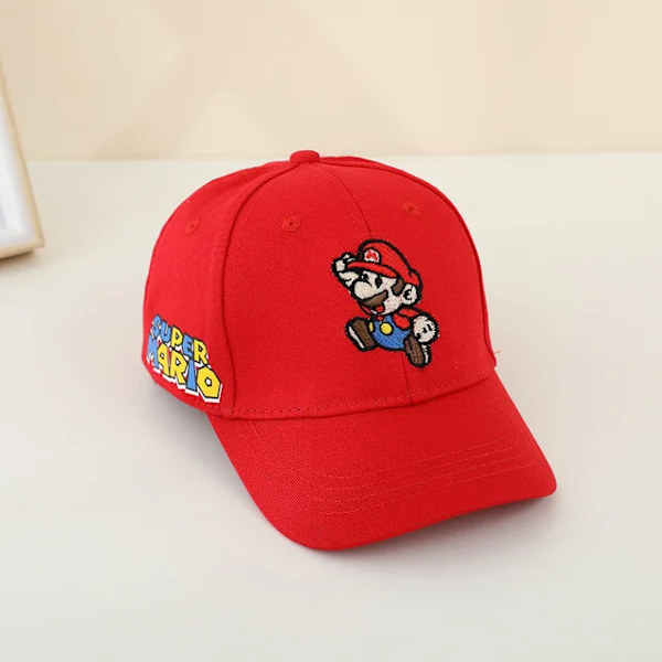 Doitbest 2024 Barn Baseball Cap Sommar Hip Hop Mario Tecknad Höst Barn Sol Hattar Pojkar Flickor Kepsar Snapback Gorras Peaked Hat style 7 2 to 7 years old