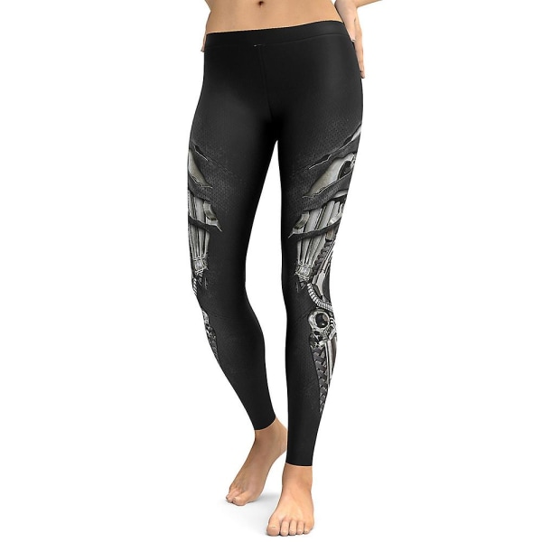 Sportsyogabyxor för kvinnor, Stretch Skinny Sportsyogabyxor S-xl XL