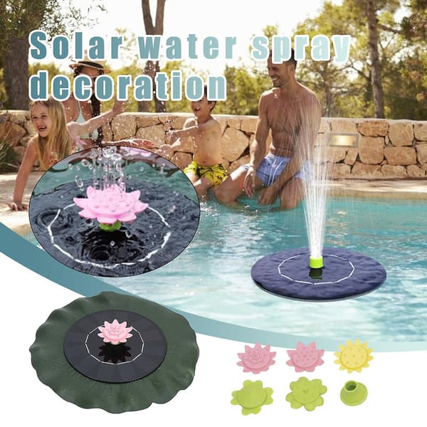 Imitation solblomma fontäner trädgård pool sprinkler utomhus leksak null none