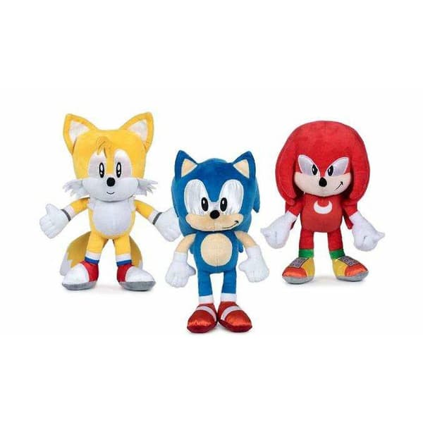 Fluffig leksak sonic classic 30 cm fluffig leksak null none