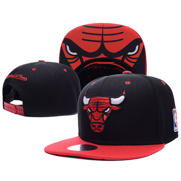 Nba Hat Chicago Bulls Broderad Keps Basketkeps - Stil 21
