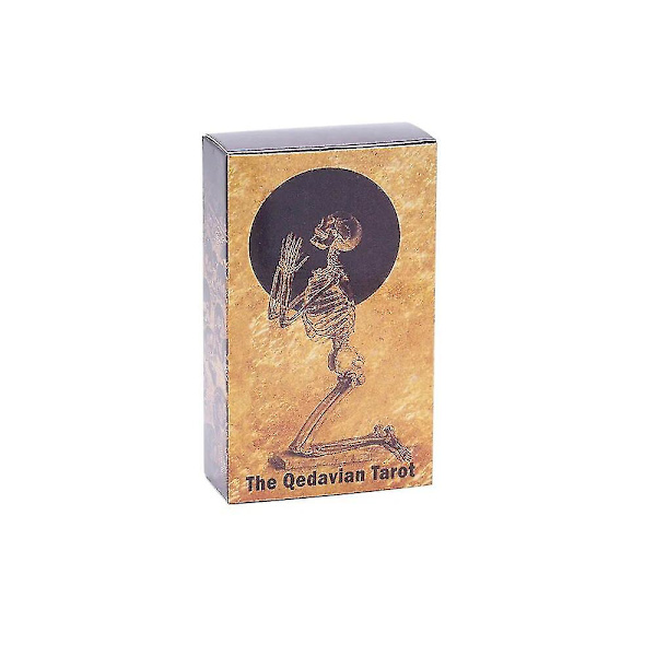The Tarot Of Qedavian Tarot Card Tarot Deck Oracle Card Engelska Tarot Cards Kortspel Tarot Deck Brädspel för vuxna 1 none