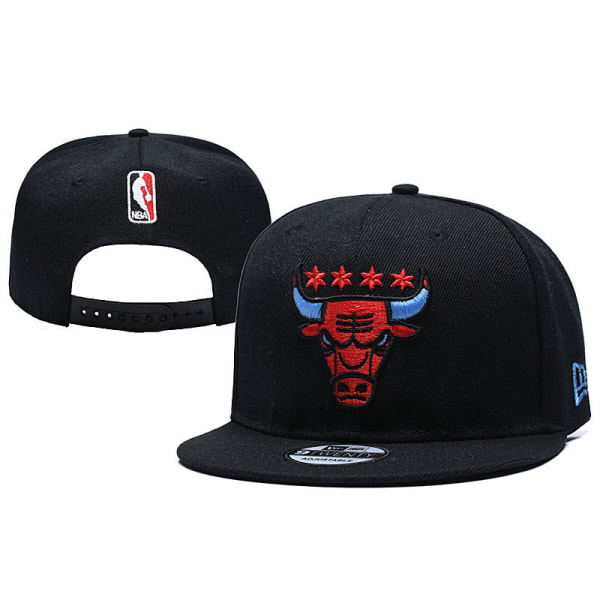 Nba Hat Chicago Bulls Broderad Keps Basketkeps - Stil 12