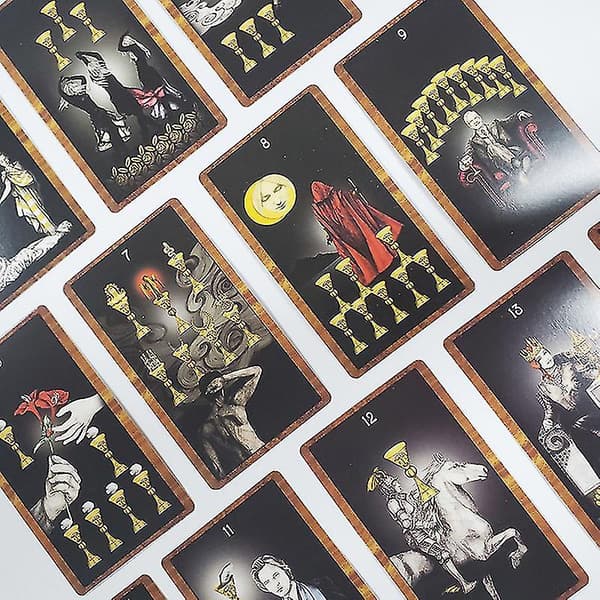 Dans i mörkret Tarot Tarotkort Tarotdäck Oracle-kort för spådom null none