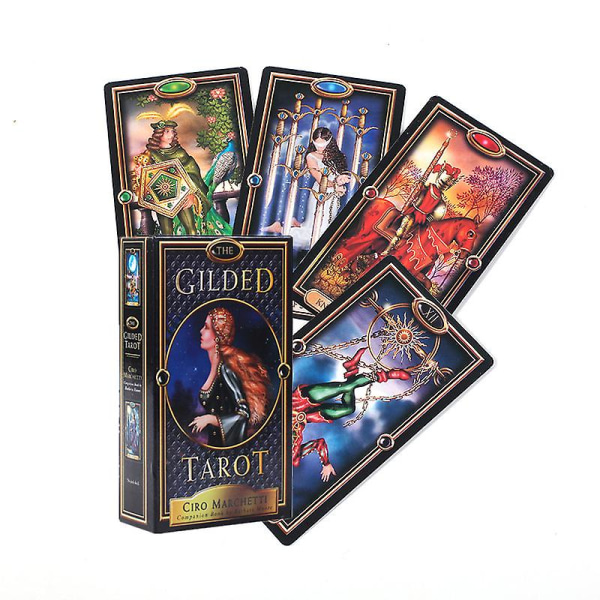 Tarotkort 78 st Tarot Of Pagan All English Tarot Brädspel Tarot D 78PCS TT23 none