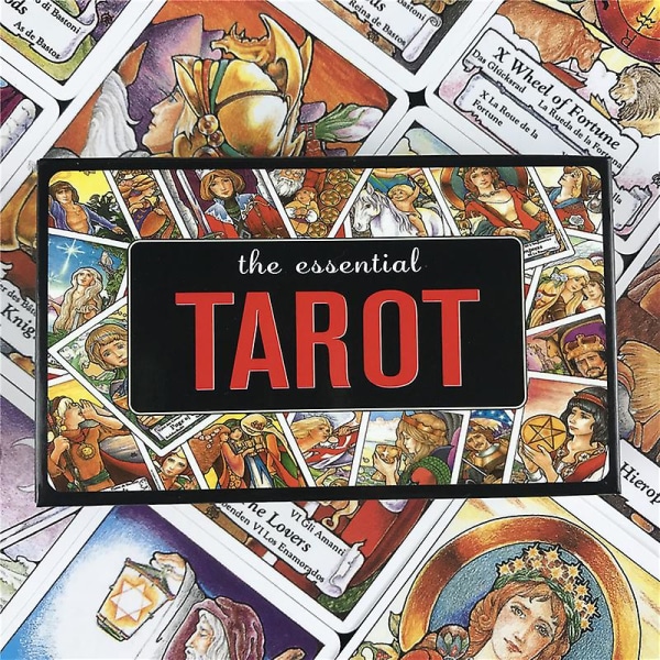 Tarot Cards Deck The Essential Tarot Card Board Game Divination Tarot 53PCS TS25 none