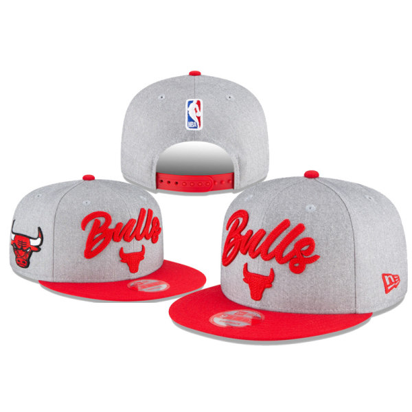 Nba Hat Chicago Bulls Broderad Keps Basketkeps - Stil 7