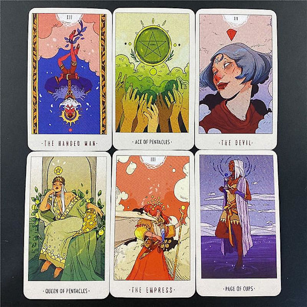 Vit numen ett heligt djur tarotkort profetia spådomslek engelsk version underhållning orakel brädspel Mts03 none