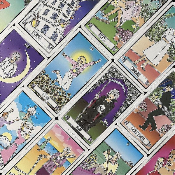 The Golden Girls Tarotkort Brädspel Underhållning Creative Divination Deck Med Full engelsk Pdf Guidebok För Barn Vuxen39st Ts38 null none