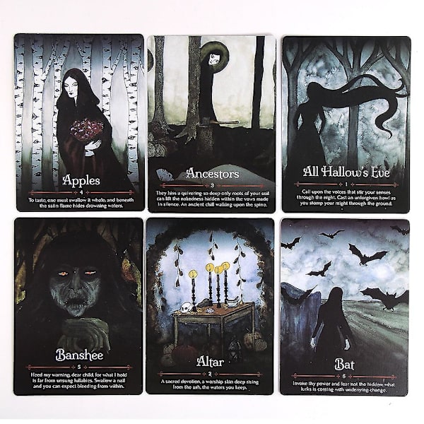 Seasons of the Witch oracle oards samhain oracle hot sell rider tarotkort för spådom tarotlek Tarot cloth none