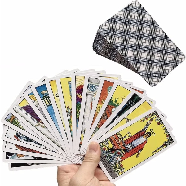 78 st Tarotkort Tarotkortdäck Set Tarotkort och bokset Tarotkort med guidebok för tarotälskare, nybörjare, experter null none