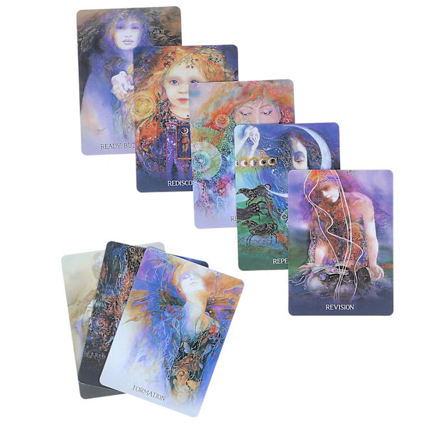 Scared Earth Coated Paper Tarot-kort för spådomsspel null none