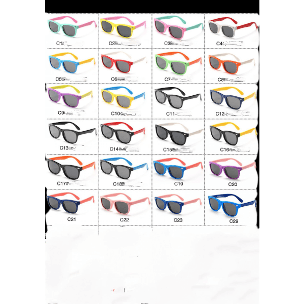 Mode UV-skydd Polariserade solglasögon Barnsolglasögon ------c22xq-sg1877