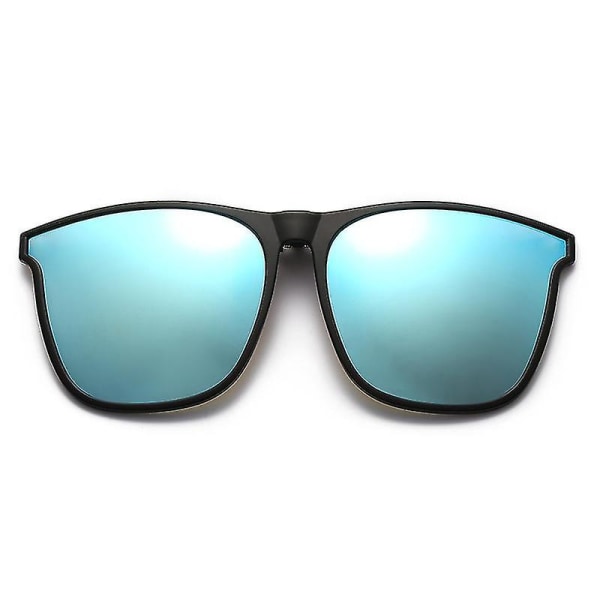 Polariserade Clip On Solglasögon - Solglasögon Clip On Glasögon För Män Kvinnor, Stor Ram Clip-on Flip Up Solglasögon För Bilkörning Fiske Utomhus-