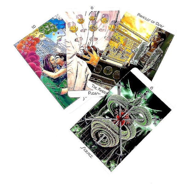 The Urban Tarot Cards Deck Prisma Visions Tarotcard Game 78 Cards With Guidebook Divination English Inspired Good Fairy Angel78st Tt26 null none