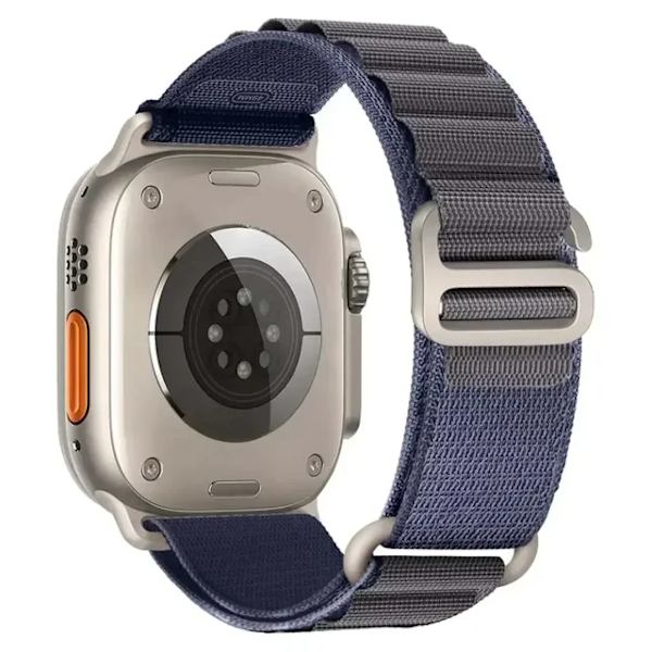 Lämplig för äpplen Alpine loop band för Apple Watch Armband 49mm 44mm 40mm 45mm 41mm 42mm 38mm 40 44 45 mm armband iWatch Ultra series 7 6 5 Blue 42mm 44mm 45mm 49mm