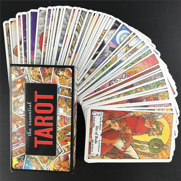 Tarot Cards Deck The Essential Tarot Card Board Game Divination Tarot 44PCS TS44 none