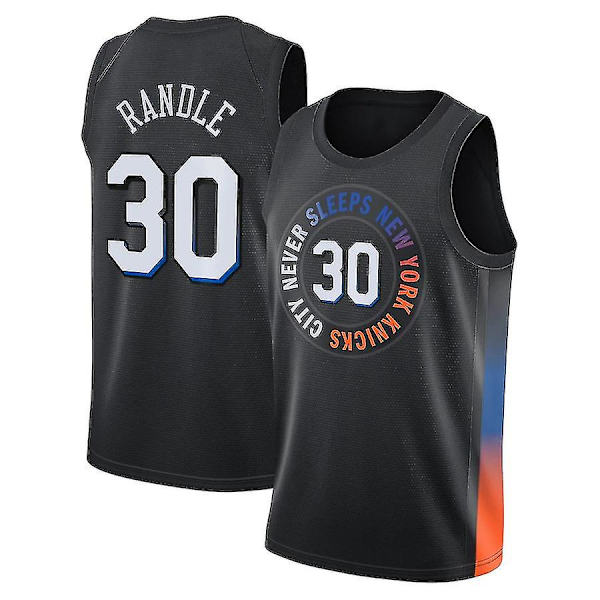 Nba New York Knicks Julius Randle No.30 Basket, sporttröjor för män, julius Randle XXL