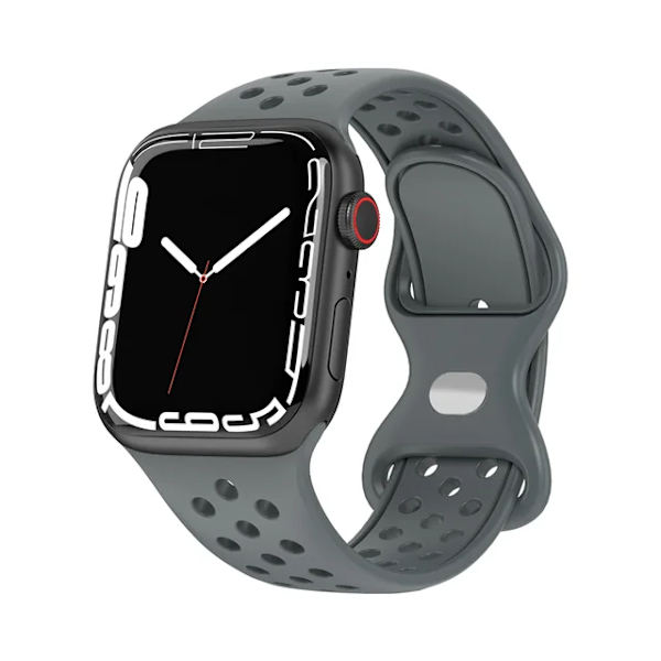 Lämplig för äpplen Rem För Apple Watch Band 49mm 44mm 45mm 42mm 41mm 38mm 40mm correa Silikon sportarmband iwatch 8 SE 7 6 5 Ultra 49 DH 38 40 41mm