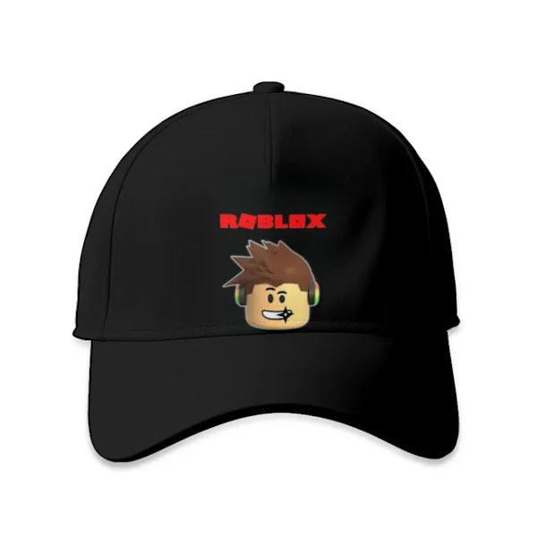 3D Nytt spel ROBLOX Hatt Baseball Cap Printed Peaked Cap Solhatt Helt printed Vuxna Pojkar Flickor Anime Kawaii Cartoon R