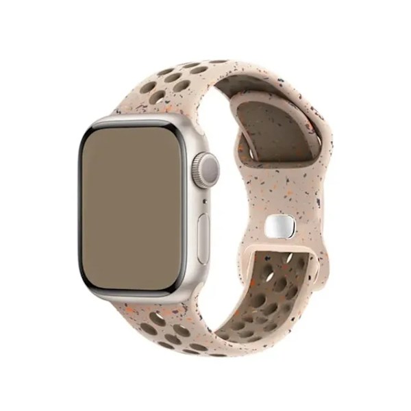 Lämplig för äpplen Rem För Apple Watch Band 49mm 44mm 45mm 42mm 41mm 38mm 40mm correa Silikon sportarmband iwatch 8 SE 7 6 5 Ultra 49 Desert Stone 38 40 41mm