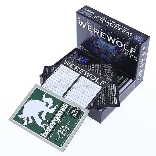 Werewolf Due Edition Party Game Card null none