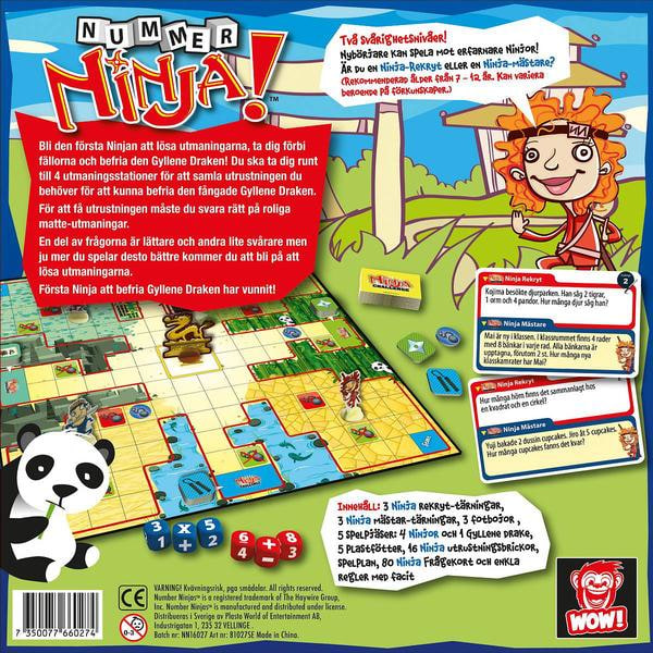 Nummer Ninja Barnspel