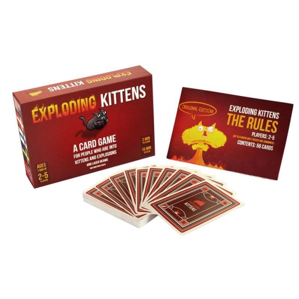 Exploding Kittens Original (Svenska, Norska, Finska & Danska)