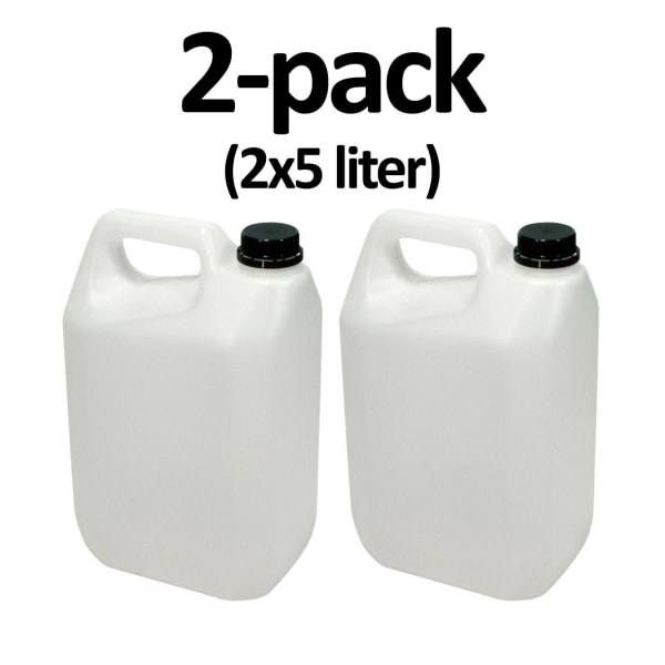 Vattendunk 5 liter 2-pack förvara vatten säkert