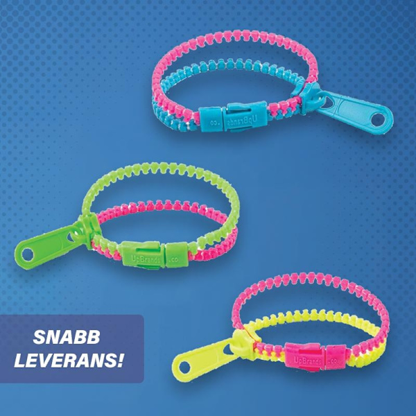 Zipper Armband Fidget Toy 5-pack