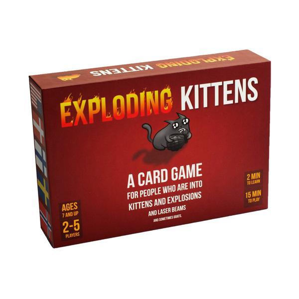 Exploding Kittens Original (Svenska, Norska, Finska & Danska)