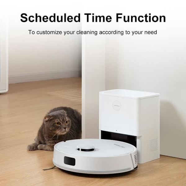 Robot Dammsugare Mopping - LIECTROUX - M70 PRO - 5000Pa - Automatisk Tömning Station - Laser Svart