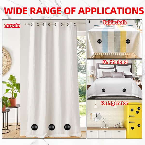 Magnetiska duschdraperityngder, duschdraperityngder, magnetiska draperityngder för duschfönsterdraperier dukar