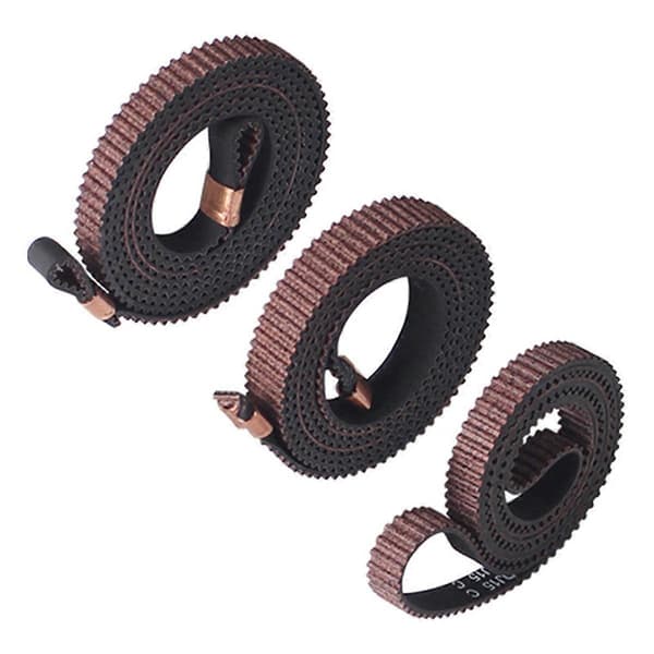 För Kobra 3 X+Y+Z Timing Belts Kit X-Axis Y-Axis Z-Axis Synkron Rem Kit Hög Precision Ersättning
