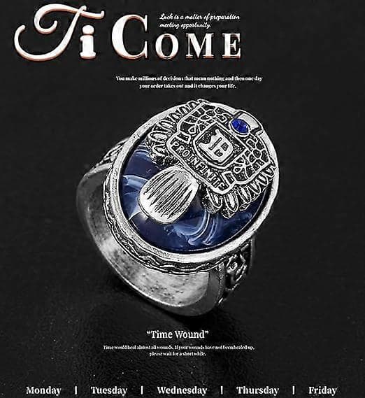 Vampyr Damon Ring, Punk Vampyr Damon Dagsljus Ring, Bohemisk Utskuret Mönster Stil