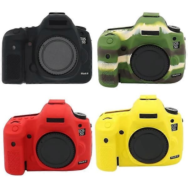 (Ny ankomst) Mjukt silikonskyddsfodral för Canon EOS 5DS