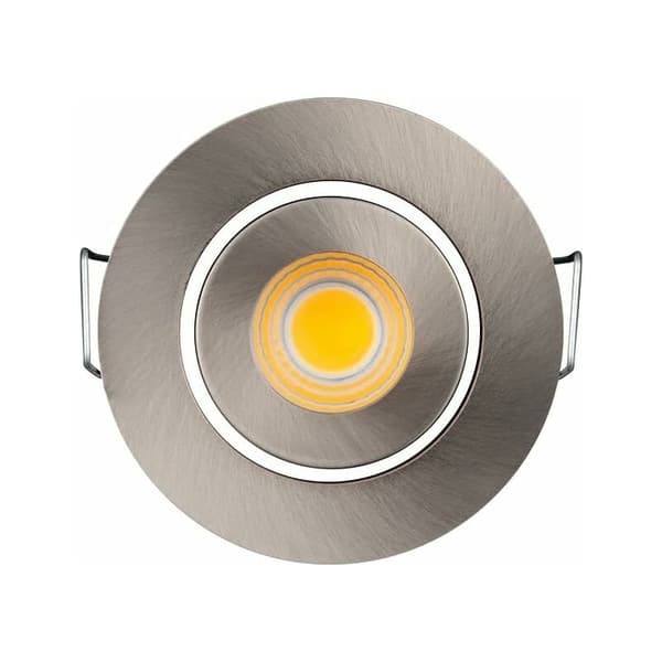 Förpackning med 10 Mini Downlights 3W Cob LED 3000K Spot LED Infälld Belysning