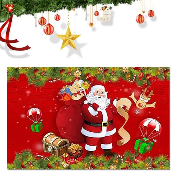 Julklappsmatta Dörrmatta Ingångsmatta Halksäker Golvmatta