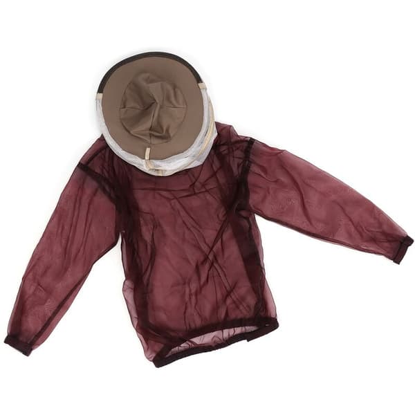 Biodlarjacka med hatt, biodlardräkt, biodlarutrustning, biodlartillbehör