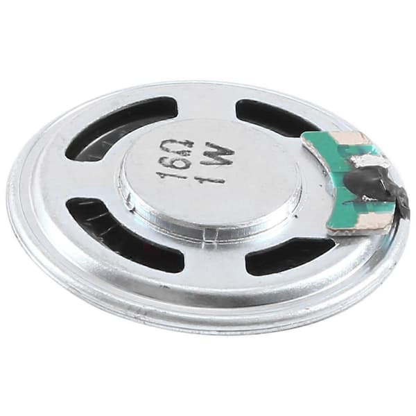 36mm 16 Ohm 1W aluminiumhölje intern magnet högtalare