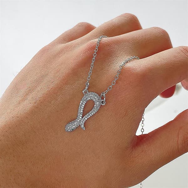 Halsband med ormhänge för kvinnor, kort nyckelbenskedja
