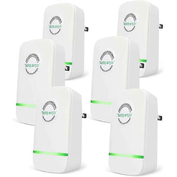 Energisparande enhet, 6-pack Smart Power Saver Pro EU-kontakt